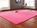 160x200cm Short-haired coral velvet carpet living room floor mat coffee table mat bedroom blanket bed