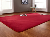 160x200cm Short-haired coral velvet carpet living room floor mat coffee table mat bedroom blanket bed