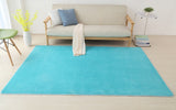 160x200cm Short-haired coral velvet carpet living room floor mat coffee table mat bedroom blanket bed