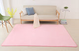 160x200cm Short-haired coral velvet carpet living room floor mat coffee table mat bedroom blanket bed