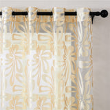 Geometric Modern Window Sheer Curtain Panels for Living Room the Bedroom Kitchen Blinds Window