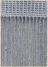 3x2.6m String Curtain Shiny Tassel Line Curtains Window Door Divider Drape Living Room