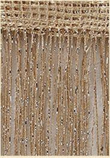 3x2.6m String Curtain Shiny Tassel Line Curtains Window Door Divider Drape Living Room